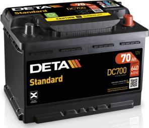 DETA DC700 - Starterio akumuliatorius autoreka.lt