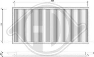 Diederichs DCI0085 - Filtras, salono oras autoreka.lt