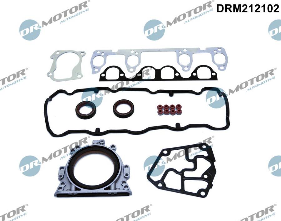 Dr.Motor Automotive DRM212102 - Visas tarpiklių komplektas, variklis autoreka.lt