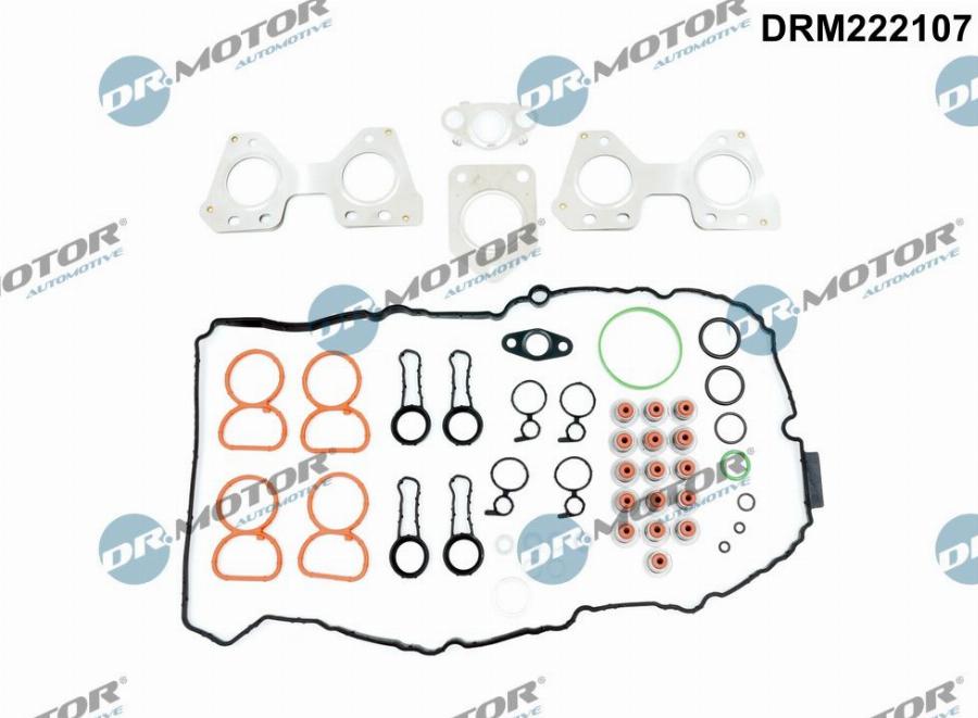 Dr.Motor Automotive DRM222107 - Tarpiklių komplektas, cilindro galva autoreka.lt