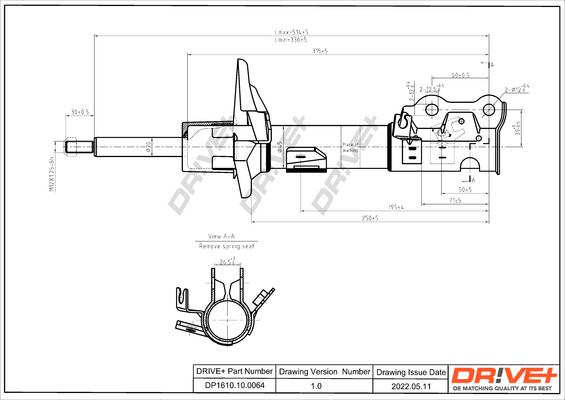 Dr!ve+ DP1610.10.0064 - Amortizatorius autoreka.lt