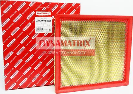 Dynamatrix DAF20-02-2006 - Oro filtras autoreka.lt