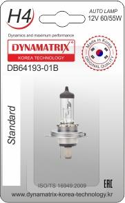 Dynamatrix DB64193-01B - Lemputė, priekinis žibintas autoreka.lt