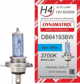 Dynamatrix DB64193BW - Lemputė, priekinis žibintas autoreka.lt