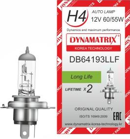 Dynamatrix DB64193LLF - Lemputė, priekinis žibintas autoreka.lt