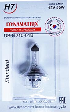 Dynamatrix DB64210-01B - Lemputė, priekinis žibintas autoreka.lt