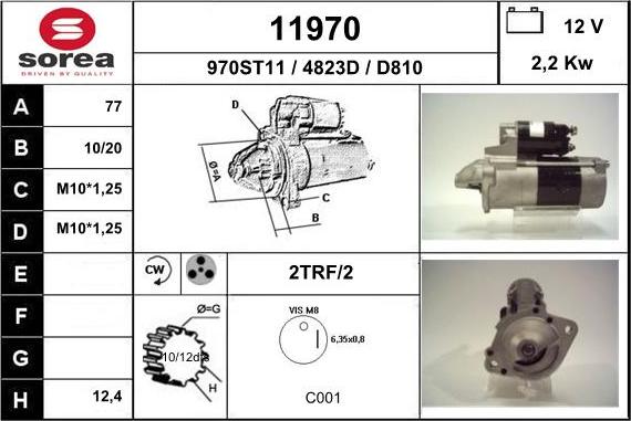 EAI 11970 - Starteris autoreka.lt