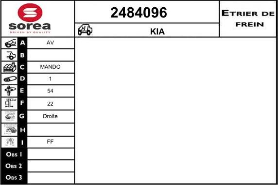 EAI 2484096 - Stabdžių apkaba autoreka.lt