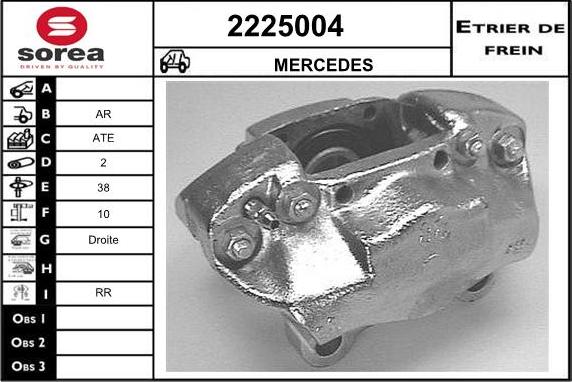 EAI 2225004 - Stabdžių apkaba autoreka.lt