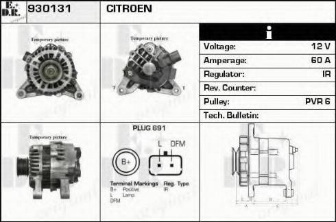 EDR 930131 - Kintamosios srovės generatorius autoreka.lt