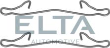Elta Automotive EA8519 - Priedų komplektas, diskinių stabdžių trinkelės autoreka.lt