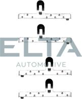 Elta Automotive EA8511 - Priedų komplektas, diskinių stabdžių trinkelės autoreka.lt