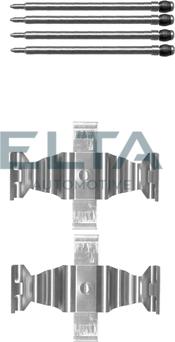 Elta Automotive EA8657 - Priedų komplektas, diskinių stabdžių trinkelės autoreka.lt