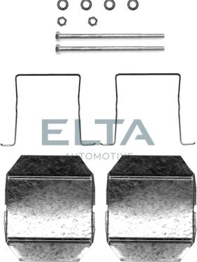 Elta Automotive EA8610 - Priedų komplektas, diskinių stabdžių trinkelės autoreka.lt