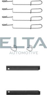 Elta Automotive EA8632 - Priedų komplektas, diskinių stabdžių trinkelės autoreka.lt