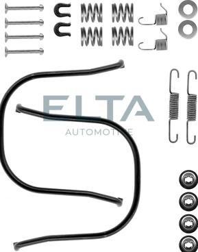 Elta Automotive EA8066 - Priedų komplektas, stabdžių trinkelės autoreka.lt