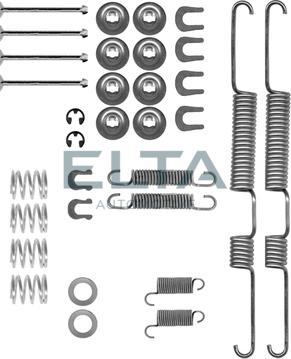 Elta Automotive EA8082 - Priedų komplektas, stabdžių trinkelės autoreka.lt