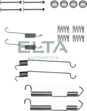Elta Automotive EA8071 - Priedų komplektas, stabdžių trinkelės autoreka.lt
