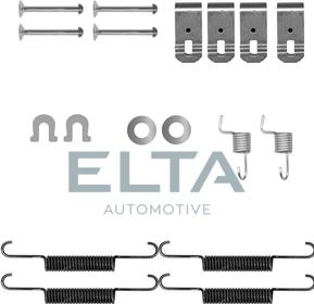 Elta Automotive EA8162 - Priedų komplektas, stovėjimo stabdžių trinkelės autoreka.lt