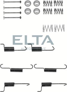 Elta Automotive EA8126 - Priedų komplektas, stovėjimo stabdžių trinkelės autoreka.lt