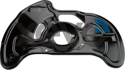 Elta Automotive XES0105 - Apsauginis skydas, stabdžių diskas autoreka.lt