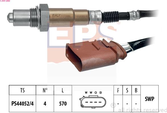 EPS 1.997.090 - Lambda jutiklis autoreka.lt