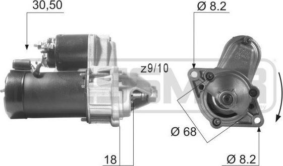 ERA 220001A - Starteris autoreka.lt