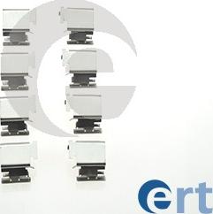ERT 420008 - Priedų komplektas, diskinių stabdžių trinkelės autoreka.lt
