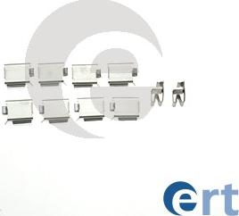 ERT 420039 - Priedų komplektas, diskinių stabdžių trinkelės autoreka.lt