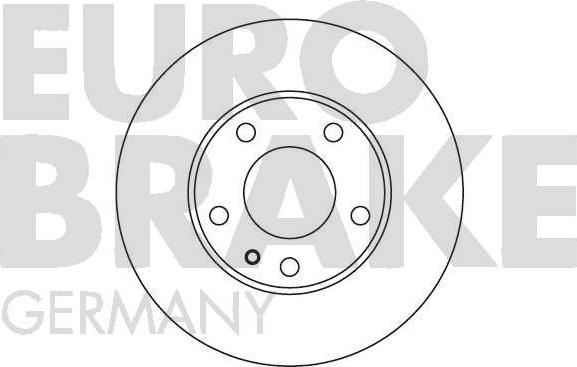 Eurobrake 5815201511 - Stabdžių diskas autoreka.lt