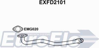 EuroFlo EXFD2101 - Išleidimo kolektorius autoreka.lt