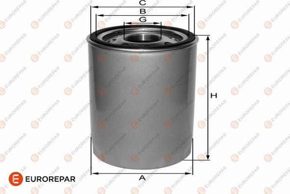 EUROREPAR 1682279480 - Alyvos filtras autoreka.lt