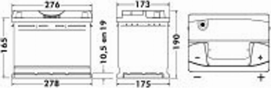 Exide 476 00 - Starterio akumuliatorius autoreka.lt