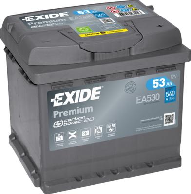 Exide EA530 - Starterio akumuliatorius autoreka.lt