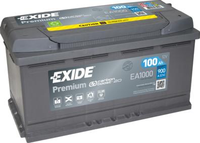 Exide EA1000 - Starterio akumuliatorius autoreka.lt