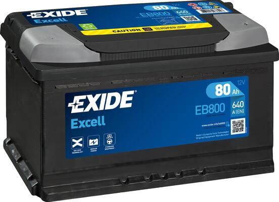 Exide EB800 - Starterio akumuliatorius autoreka.lt