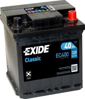 Exide EC400 - Starterio akumuliatorius autoreka.lt