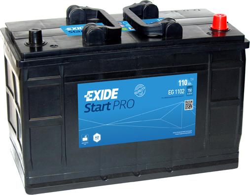 Exide EG1102 - Starterio akumuliatorius autoreka.lt