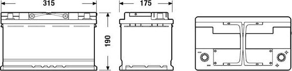 Exide EK800 - Starterio akumuliatorius autoreka.lt