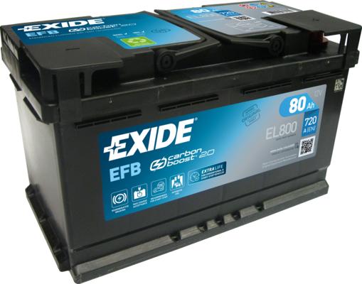 Exide EL800 - Starterio akumuliatorius autoreka.lt