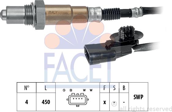 FACET 10.8095 - Lambda jutiklis autoreka.lt