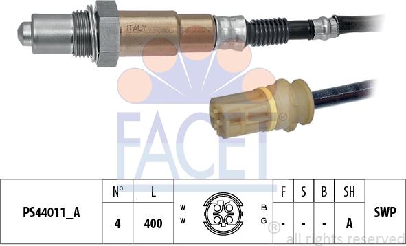 FACET 10.8330 - Lambda jutiklis autoreka.lt