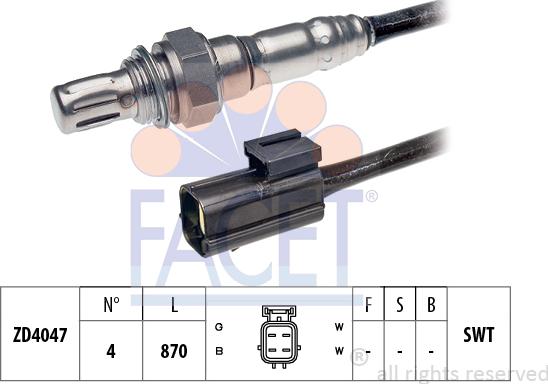 FACET 10.7441 - Lambda jutiklis autoreka.lt