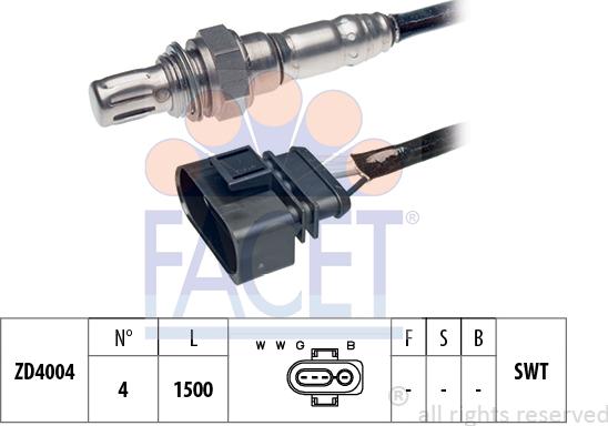 FACET 10.7087 - Lambda jutiklis autoreka.lt