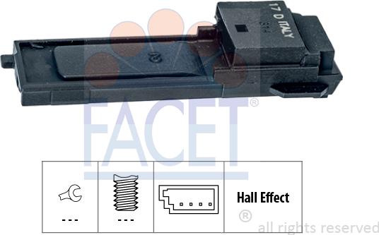 FACET 7.1314 - Jungiklis, sankabos valdiklis autoreka.lt