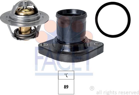 FACET 7.8191 - Termostatas, aušinimo skystis autoreka.lt