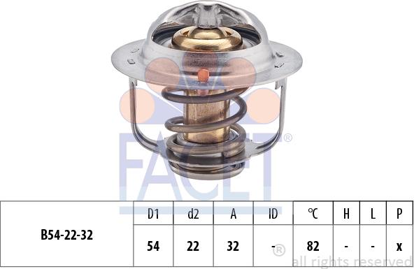 FACET 7.8305S - Termostatas, aušinimo skystis autoreka.lt