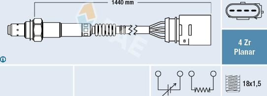 FAE 77407 - Lambda jutiklis autoreka.lt