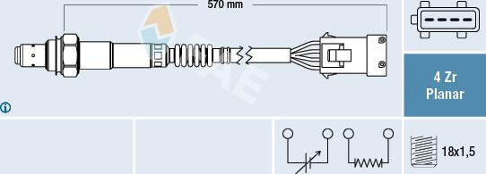 FAE 77283 - Lambda jutiklis autoreka.lt