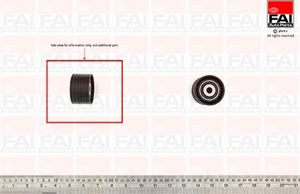 FAI AutoParts T9370 - Kreipiantysis skriemulys, paskirstymo diržas autoreka.lt